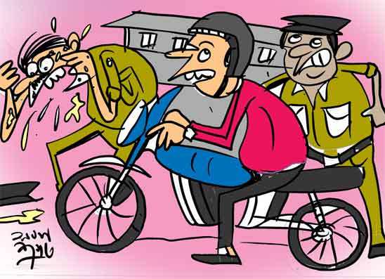 අමුතු ගැටේට  රාලහාමි අහුවෙලා