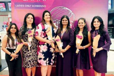 කාන්තා දිනයට Havelock City Mall  වෙතින්  කාන්තාවන් සඳහාම සිනමා දර්ශනයක්