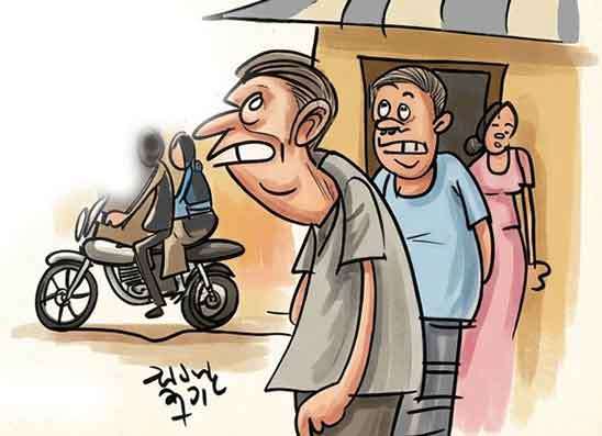 කපු ගාස්තුව බස්සන්න ගිහින්  මනාලිත් දෑවැද්දත් අහිමිවෙලා
