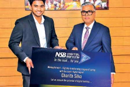 ජාතික ඉතිරිකිරීමේ බැංකුව ඩිජිටල් බැංකුකරණ සේවාව ප්‍රවර්ධනයට චරිත් සිල්වා සමග එක් වෙයි