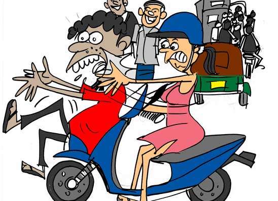 උදව් කරන්න ගිය අනංගයාට  කම්මුල අතගාන්න වැදිලා