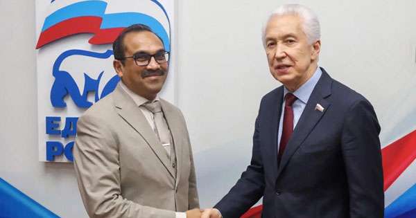 රුසියා සභානායක - ලංකා සභානායක හමු වෙයි