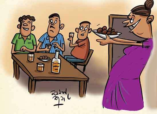 සැමියාගේ බයිට් එකෙන් බිරිද ගාන කපාගෙන