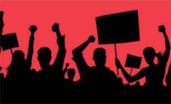 වෘත්තිය සමිති සීයකට  රතු කාඩ්