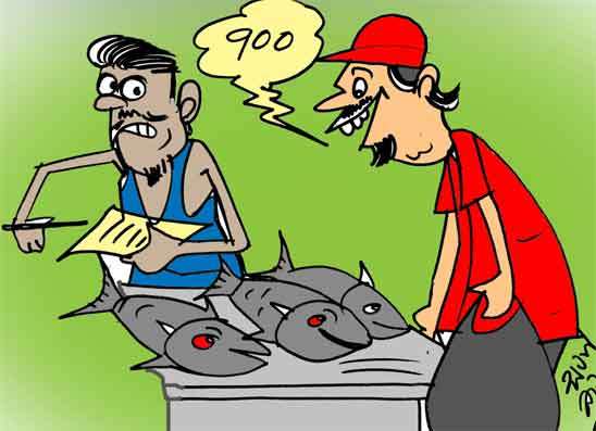 බත් පතෙනුත් ගසා කාලා