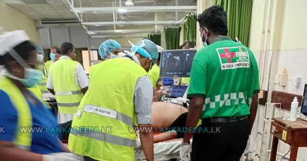 ත්‍රස්ත ප්‍රහාරයට හසුවූ ඉරාන නෞකාවේ  පිරිස කරාපිටිය රෝහලට