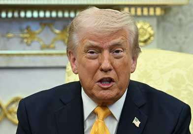 ප්‍රහාර සීමා කරන්න - ට්‍රම්ප්