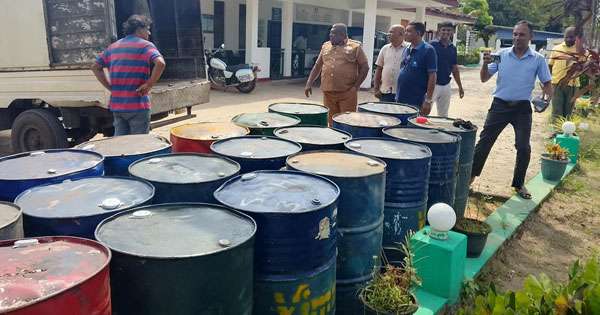 ලක්ෂ 22 ඩීසල් කල්මුණෙන් අල්ලයි