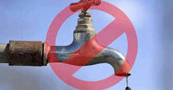 කොළඹ අද වතුර කපන පළාත් මෙන්න