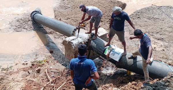 ජල යෝජනා ක්‍රම 150 ක් ආපදාවට ලක්වෙයි