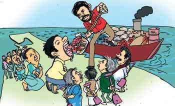 රටේ ඩොලර් හින්දන “නැවෙන් කටට” පරිභෝජනය