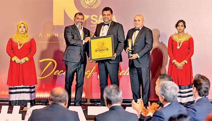ශ්‍රීලංකන් ගුවන් සේවයට SATA 2026 හි ප්‍රමුඛතම ජාත්‍යන්තර ගුවන් සමාගම සඳහා වන පාරිභෝගික තේරීමේ කීර්තිමත් සම්මානය