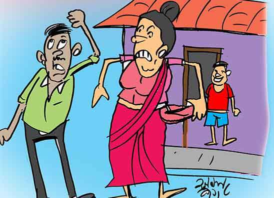 ලෝබකමෙන් මගුල් ගමනත් අතහරින්න වෙලා