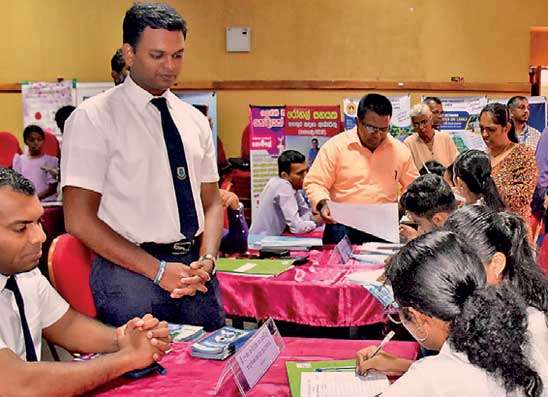 රැකියා පොළ හා වෘත්තීය මාර්ගෝපදේශන වැඩසටහනක් ගාල්ලේ