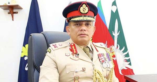 යුද හමුදා මාණ්ඩලික ප්‍රධානී මේජර් ජෙනරල් මානද යහම්පත්