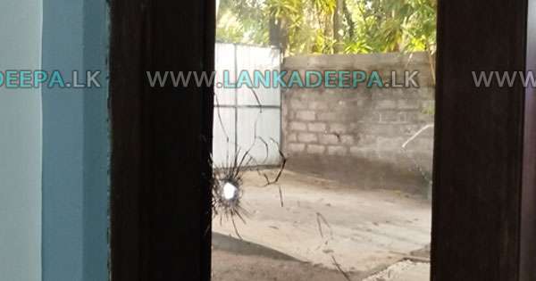 මිදිගම නිවසකට වෙඩි