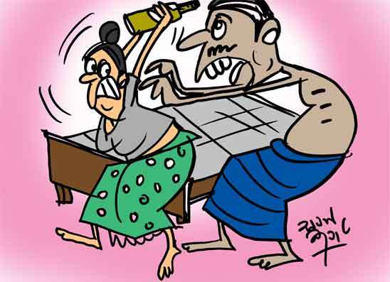 තෑග්ග සමරන්න ගිහින් ගෙදරින් දොට්ට දාලා