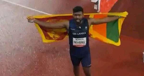 රුමේෂ් තරංග ආසියානු රන් පදක්කම දිනයි