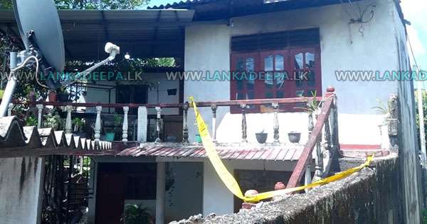 නිවසට ගිනි තියලා මව- දියණිය මරුට: දෙන්නෙක් රෝහලට