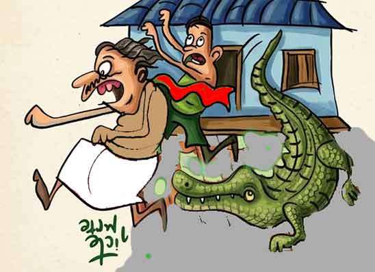 භූතයා කිබුල් තඩියෙක් වෙලා