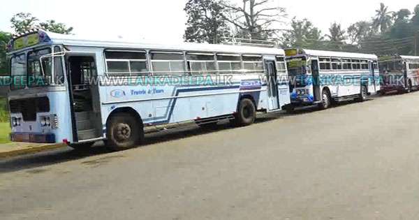 හංවැල්ල-කොටුව බස් වර්ජනයක්