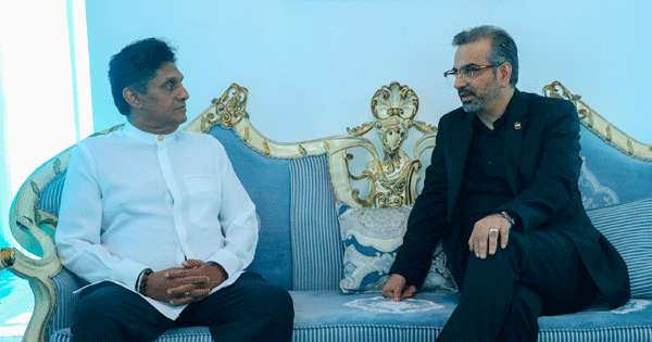 විපක්ෂ නායක ඉරාන තානාපති හමුවේ