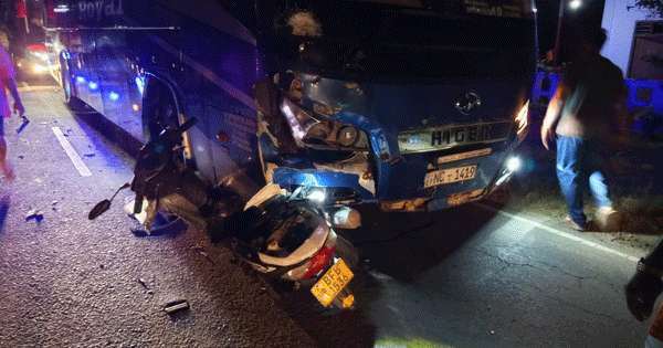 පොලොන්නරුවේ අනතුරකින් දෙදෙනෙක් මරුට