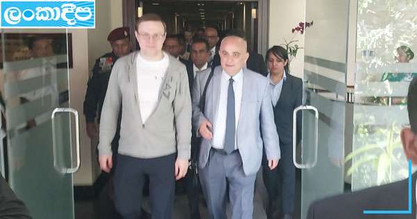 රුසියානු බලශක්ති නියෝජ්‍ය අමාත්‍ය දිවයිනට