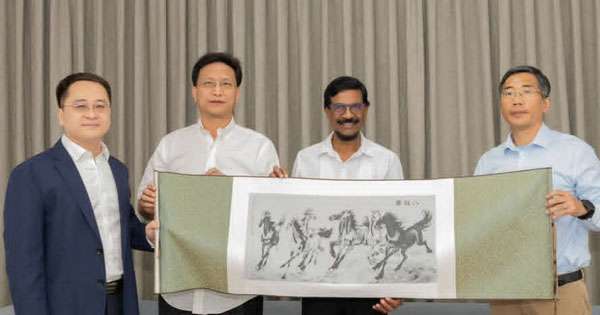 ටිල්වින් - චීන තානාපති හමුවක්