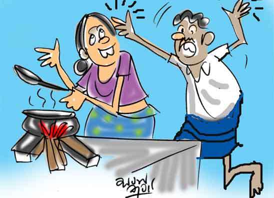 අල තම්බන්න ගිහින්  අලි ජංජාලයයි