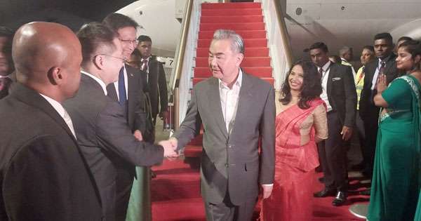 චීන විදෙස් ඇමැති ශ්‍රී ලංකාවට එයි
