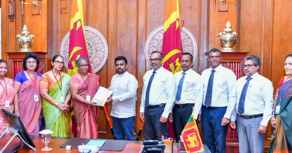 ජන හා නිවාස සංගණන අවසන් වාර්තාව ජනපතිට