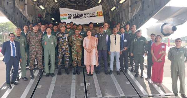 ඉන්දීය ආධාර රැගත් 9 වැනි යානයත් එයි