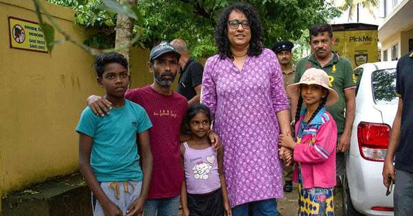 දුක බෙදා ගන්න හරිනි කඩුවෙලට යයි