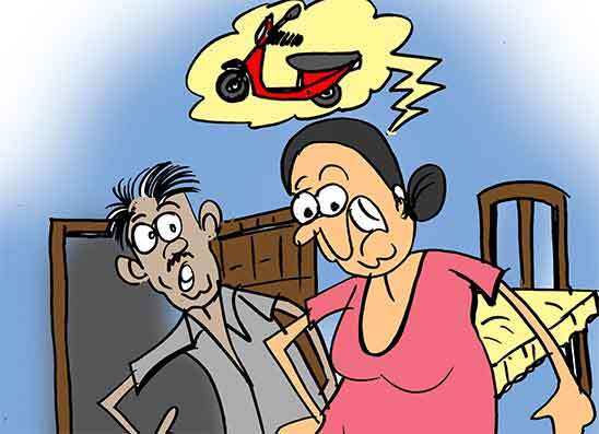 දඩෙන් බේරෙන්න ගිහින්  ලක්ෂ ගාණකට තට්ටුවෙලා