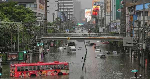බැංකොක් ජලයෙන් යටවේ