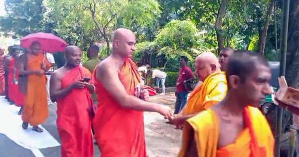 ඥානසාර හිමිට නිදහස පතා ආ පා ගමන අද නිට්ටඹුවට