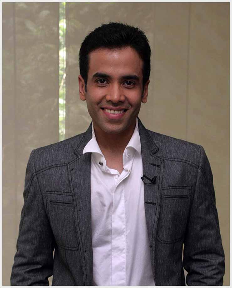 Indian Bollywood film actor Tusshar Kapo