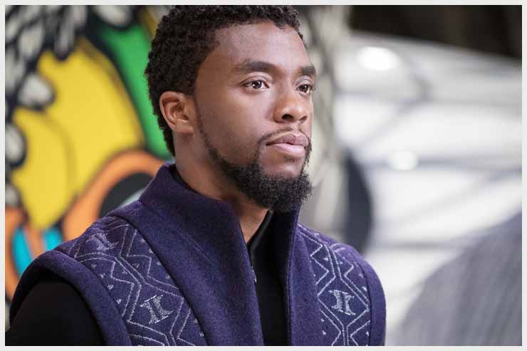 BLACK PANTHER, Chadwick Boseman, 2018. ph: Matt Kennedy /© Marvel / © Walt Disney Studios Motion