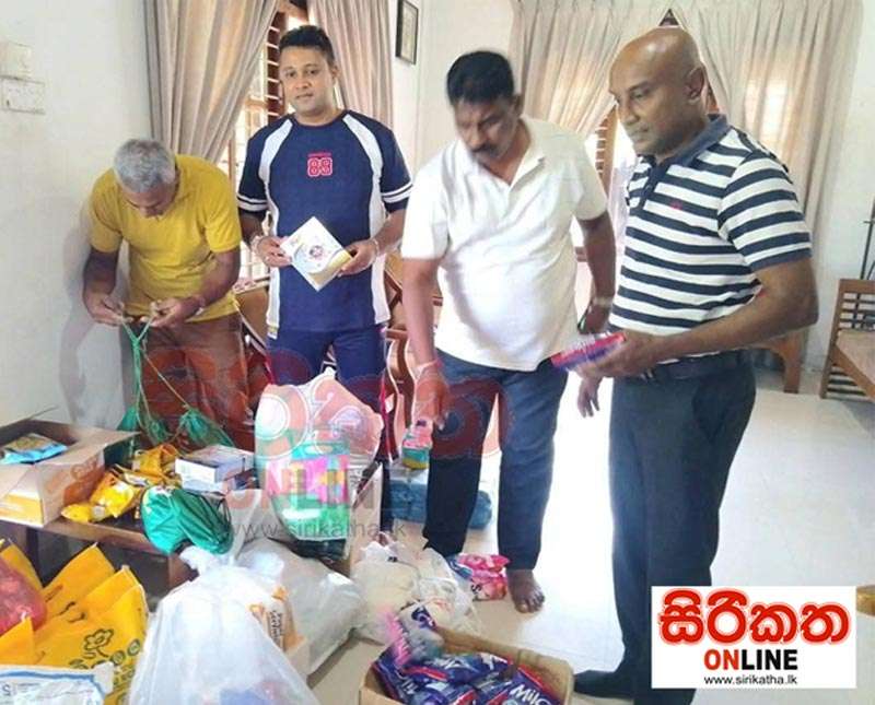 ආපදාවට පත්ව ඇති ජනතාවට වියළි සලාක