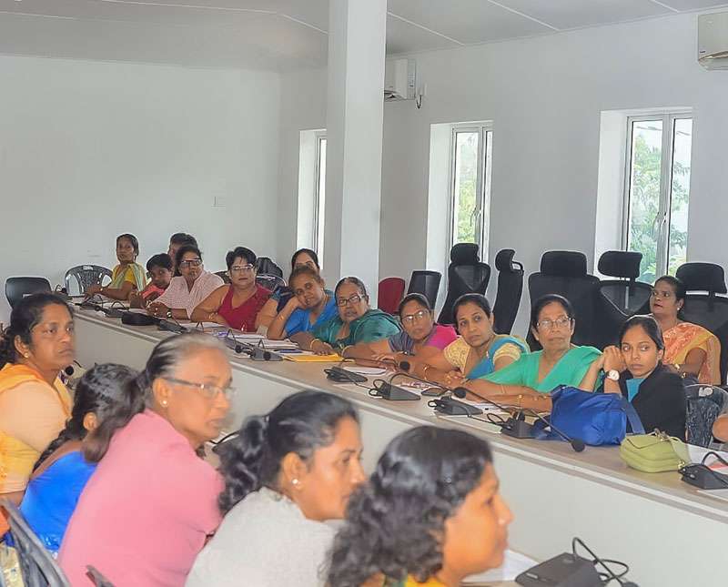 එක්සත් ලක් වනිතා පෙරමුණේ වැඩමුළුවක්