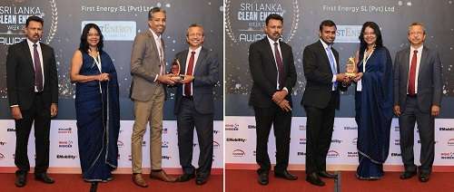 First Energy සමාගමට සම්මාන දෙකක්
