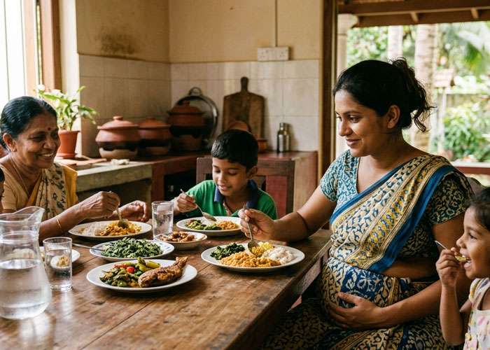 පවුල ගැන සිතනවා නම් අම්මත් හොදට කන්න ඕන