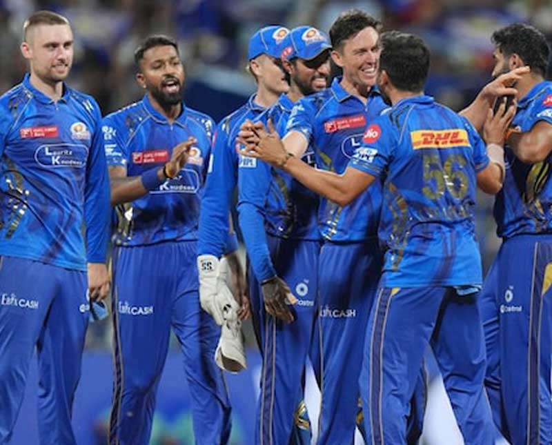 මුම්බායි ඉන්දියන්ස් IPL අවසන් පූර්ව වටයට සුදුසුකම් ලබා ගනී