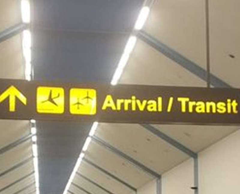 ගුවන්තොටුපොල මගීන් සඳහා වැදගත් නිවේදනය.