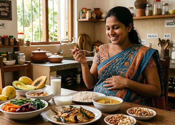දරුවාගේ සහජ කුසලතා වර්ධනයට ගර්භනී කාලයේදී මව ලබාගත යුතු ආහාර වර්ග