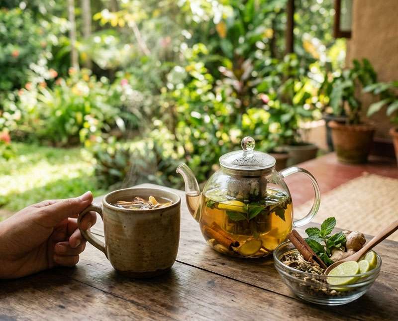 කාර්යබහුල  දවස සුවපත් කරවන ඔසු පැන්