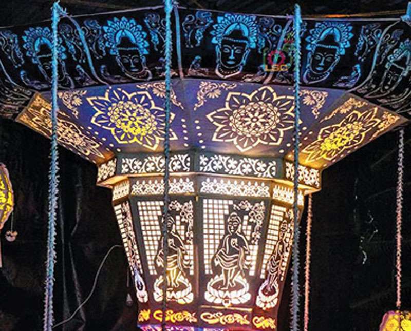 මාතලේ නගරය කේන්ද්‍රකරගනිමින් වෙසක් කලාපයක්