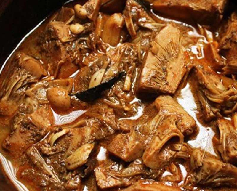 චිකන් රසට පොලොස් වෑංජනයක්