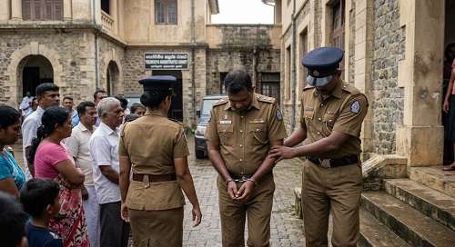තරුණියගේ රහස් ප්‍රදේශයේ ලප සොයා ස්පර්ශ කළ බුද්ධි සැරයන්